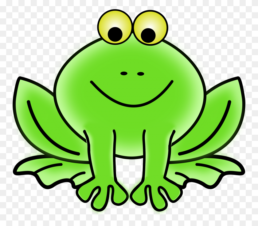 2400x2087 Cartoon Animals Clipart Frog - Cartoon Animal Clipart