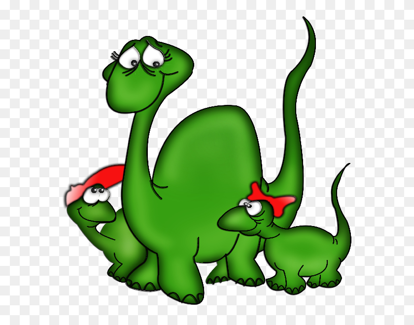 600x600 Cartoon Animation Funny Animal Clip Art - Free Cute Dinosaur Clipart