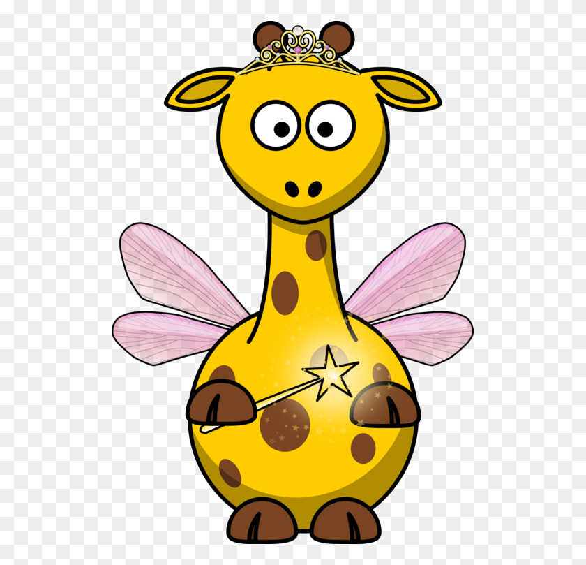 519x749 Cartoon Baby Giraffes Drawing Northern Giraffe Illustrator Free - Jirafa Clipart