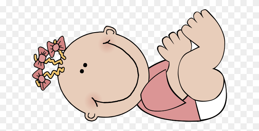632x365 Cartoon Baby Girl Transparent Png - Baby Girl PNG