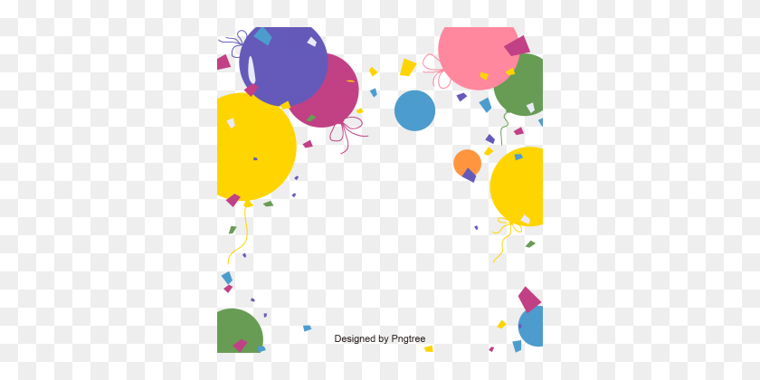360x360 Globos De Dibujos Animados Png, Vectores, Y Clipart Para Descargar Gratis - Globos De Feliz Cumpleaños Png