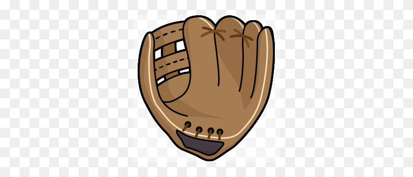 Cartoon Baseball Glove Free Download Clip Art - Baseball Glove Clipart