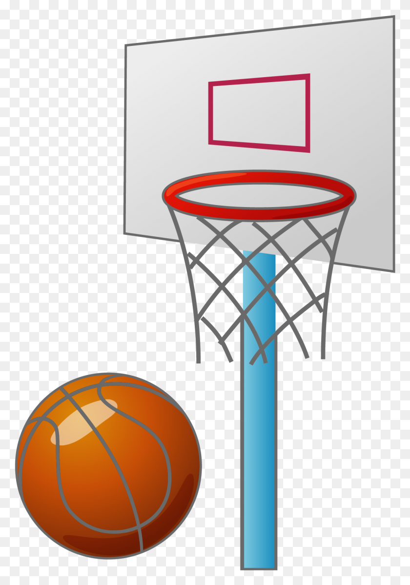 1304x1903 Cartoon Basketball Backboard Basketball Court - Court PNG