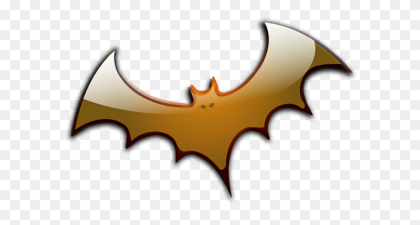 600x390 Cartoon Bat Clipart Png For Web - Halloween Bat PNG
