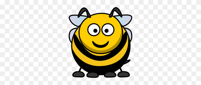 266x297 Cartoon Bee Clip Art - Working Bee Clipart