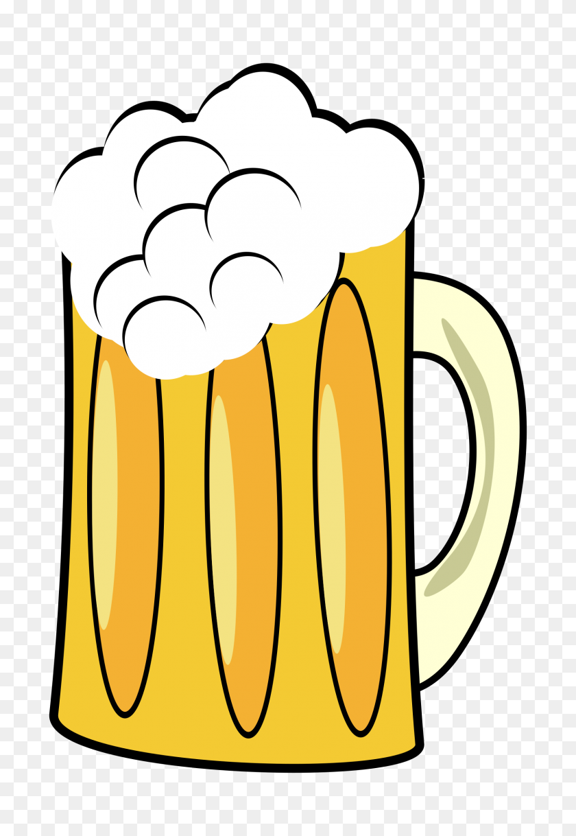 1616x2400 Cartoon Beer Group With Items - Tankard Clipart
