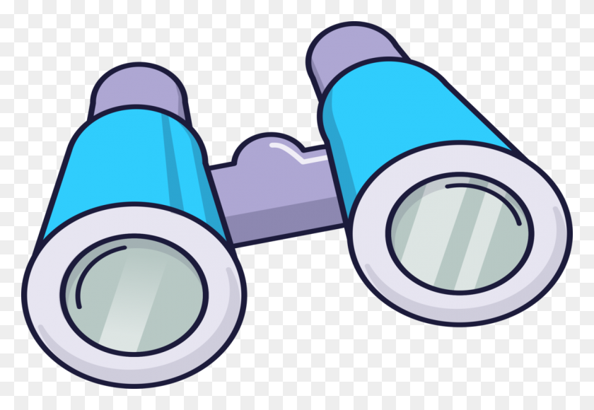 1123x750 Cartoon Binoculars Purple User Medium - Binoculars PNG