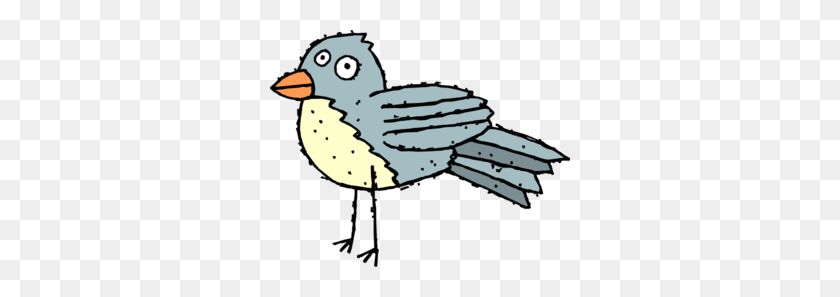 300x237 Cartoon Bird Clip Art - Crane Bird Clipart