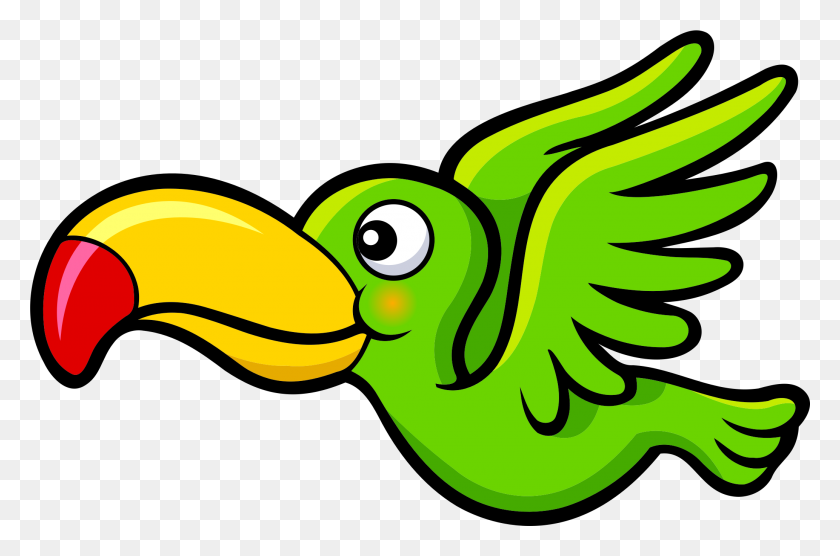 2067x1317 Cartoon Bird Clipart - Kiwi Bird Clipart