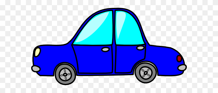 600x299 Мультфильм Синий Автомобиль Картинки - Американские Горки Автомобиль Клипарт