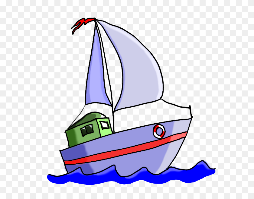 600x600 Cartoon Boat Free Download Clip Art Free Clip Art - Sailboat Clipart