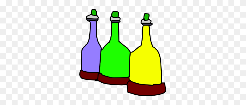 297x298 Cartoon Bottles Clip Art - Wine Bottle Image Clipart