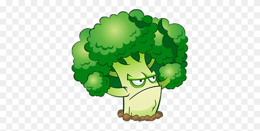 377x365 Cartoon Broccoli Png Png Image - Broccoli PNG