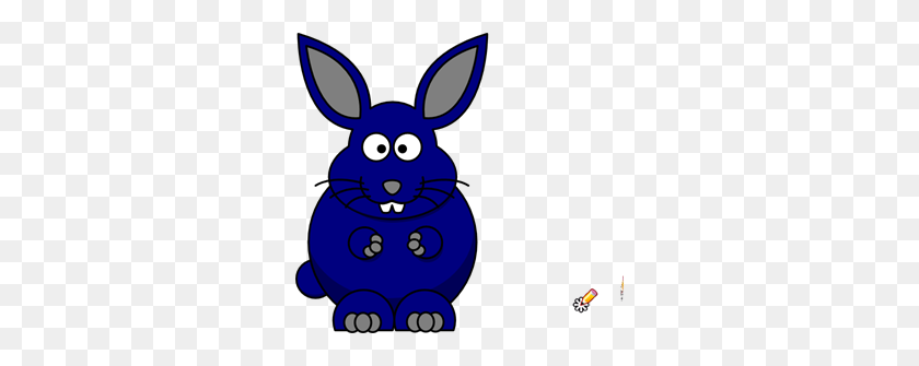 300x275 Cartoon Bunny Png, Clip Art For Web - Rabbit PNG