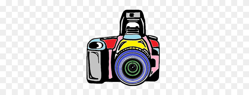 260x260 Cartoon Camera Clip Art Clipart - Lens Clipart