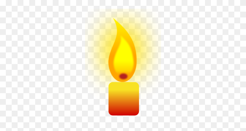 260x390 Cartoon Candle Flame Clipart - Fire Transparent PNG