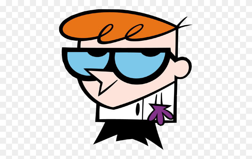 445x471 Cartoon Characters Dexter's Laboratory - Dexter PNG