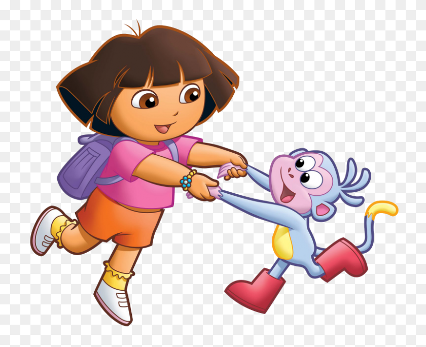800x640 Cartoon Characters Dora The Explorer - Dora The Explorer PNG