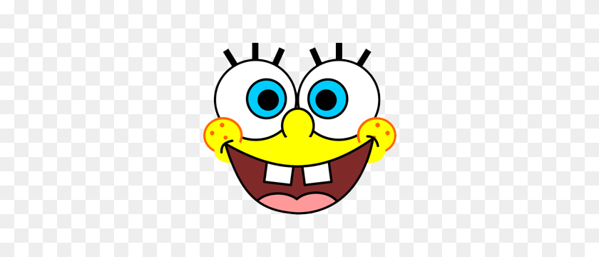 300x300 Cartoon Characters Spongebob Revised Png - Spongebob Face PNG