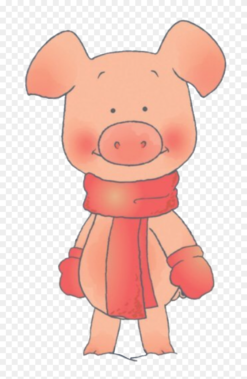 1016x1600 Герои Мультфильмов Wibbly Pig - Свинья Png