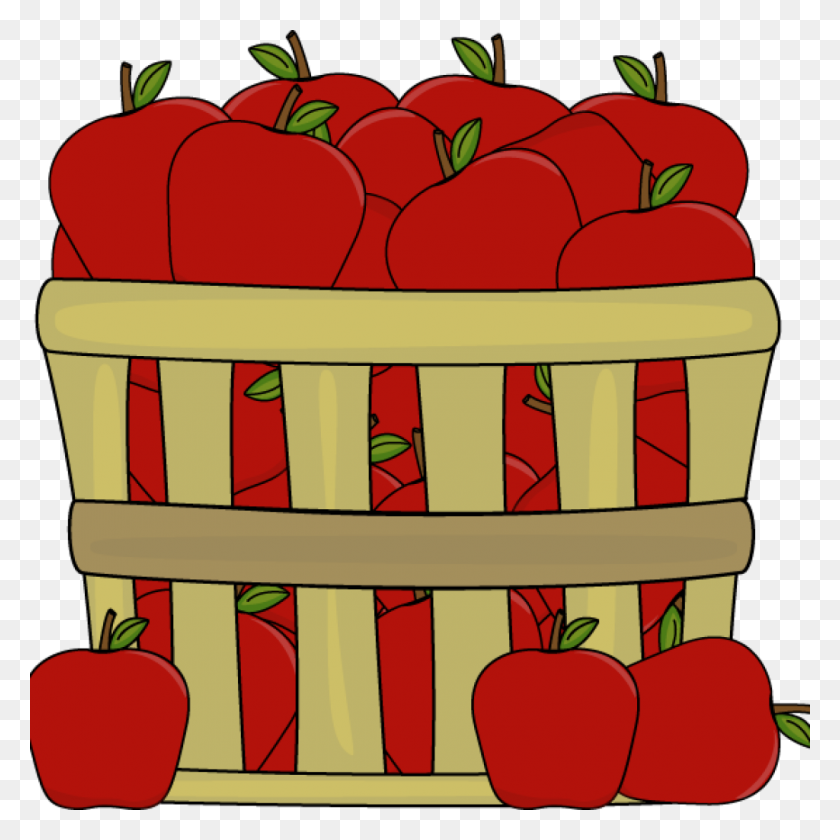 1024x1024 Cartoon Cheerful And Happy Red Apple Character Mascot With An Open - Open Box Clipart