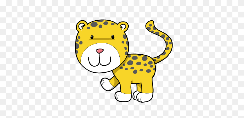 390x346 Cartoon Cheetah Png Transparent Images - Cheetah PNG