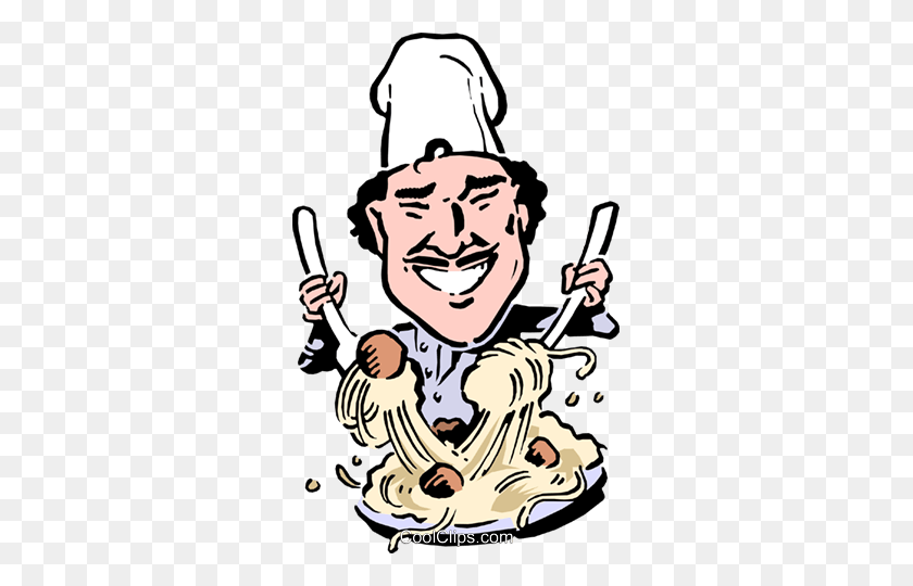 301x480 Cartoon Chef Royalty Free Vector Clip Art Illustration - Free Chef Clipart