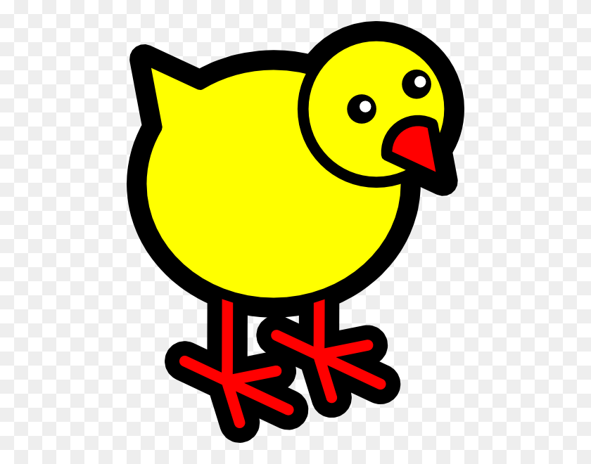 480x600 Cartoon Chick Png Clip Arts For Web - Chick Images Clip Art
