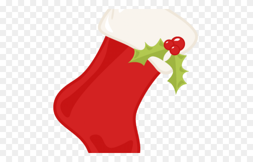 640x480 Cartoon Christmas Stocking - Christmas Stockings PNG