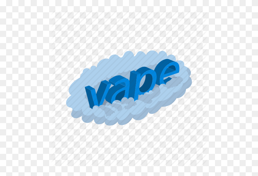 512x512 Cartoon, Cigarette, Electronic, Nicotine, Vape, Vaping, Vapor Icon - Vape Cloud PNG