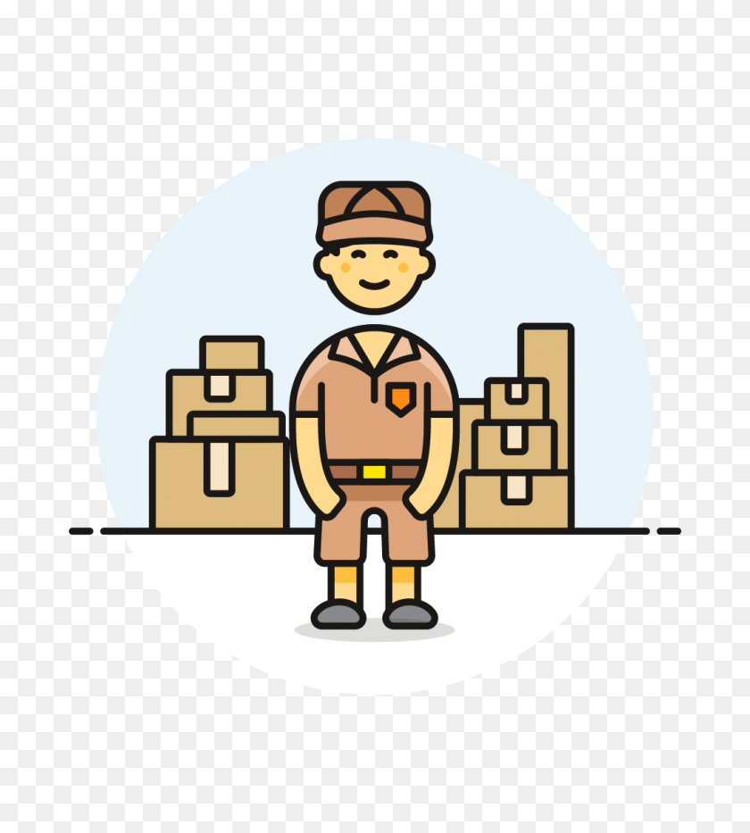 1025x1148 Cartoon Clipart Mail Carrier Computer Icons Courier Png - Mail Carrier Clipart