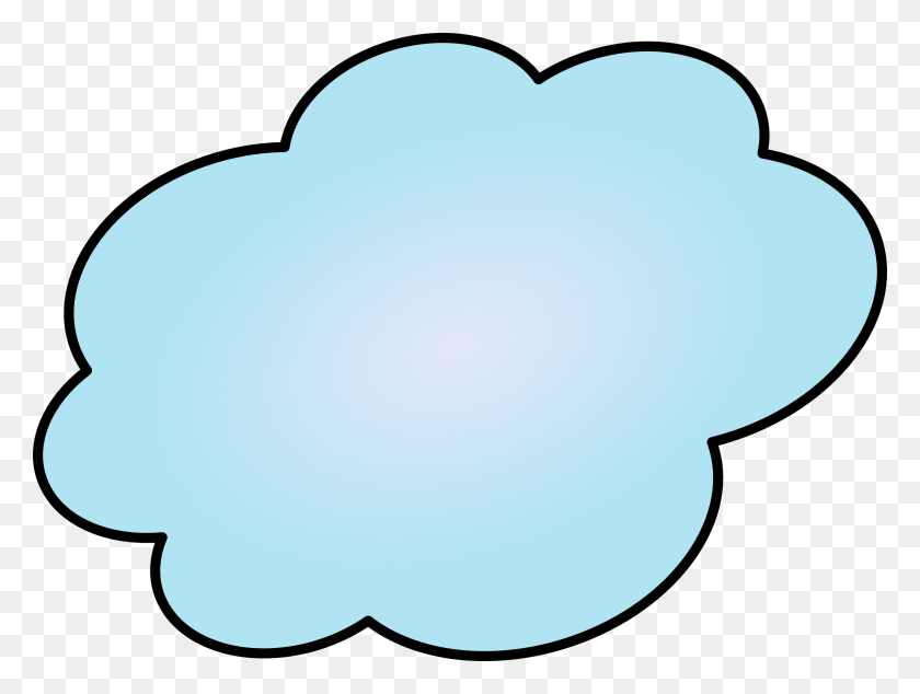2400x1768 Cartoon Cloud Clipart - Cloud Clipart