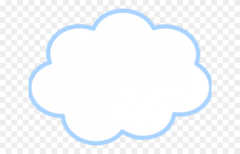 640x480 Cartoon Cloud Png - Cartoon Cloud PNG