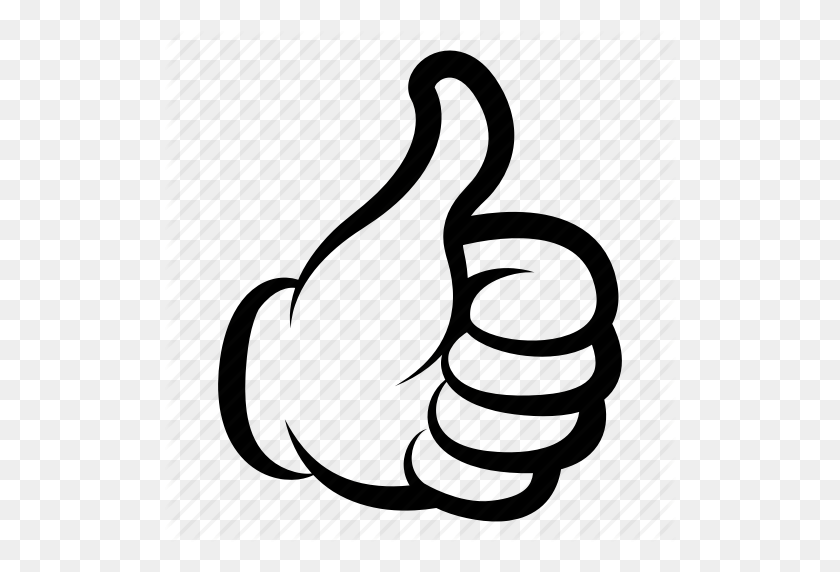 Cartoon, Comics, Drawing, Gesture, Hand, Thumbs Up Icon - Thumbs Up PNG