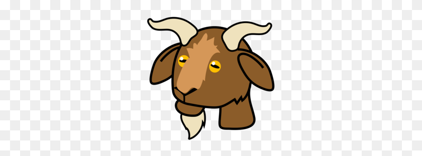 259x251 Cartoon Cow Clipart - Goat Face Clipart