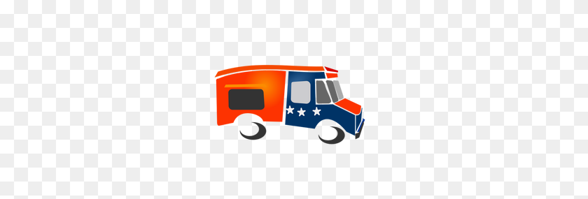 300x225 Cartoon Delivery Truck Clip Art - Moving Van Clipart