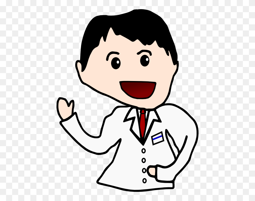 468x600 Doctor De Dibujos Animados Png, Imágenes Prediseñadas Para Web - Doctor Clipart