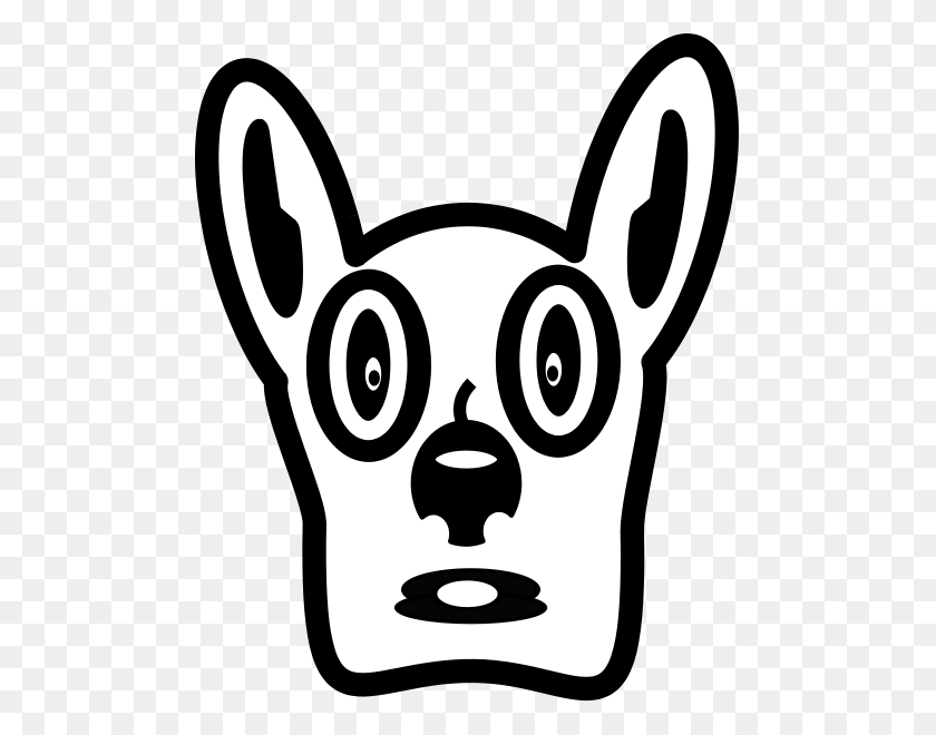 489x600 Cartoon Dog Face Png Clip Arts For Web - Dog Face PNG