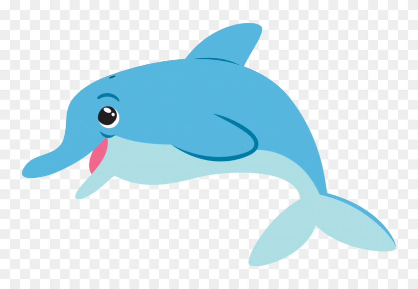 1024x683 Cartoon Dolphin Transparent Png - Dolphin PNG