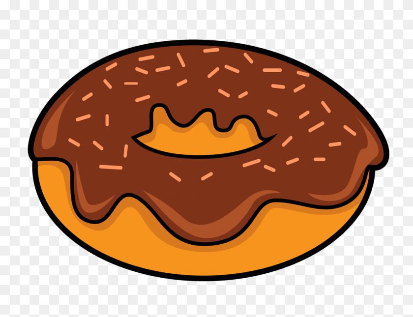 1000x750 Cartoon Donut Cliparts - Donut Holes Clipart