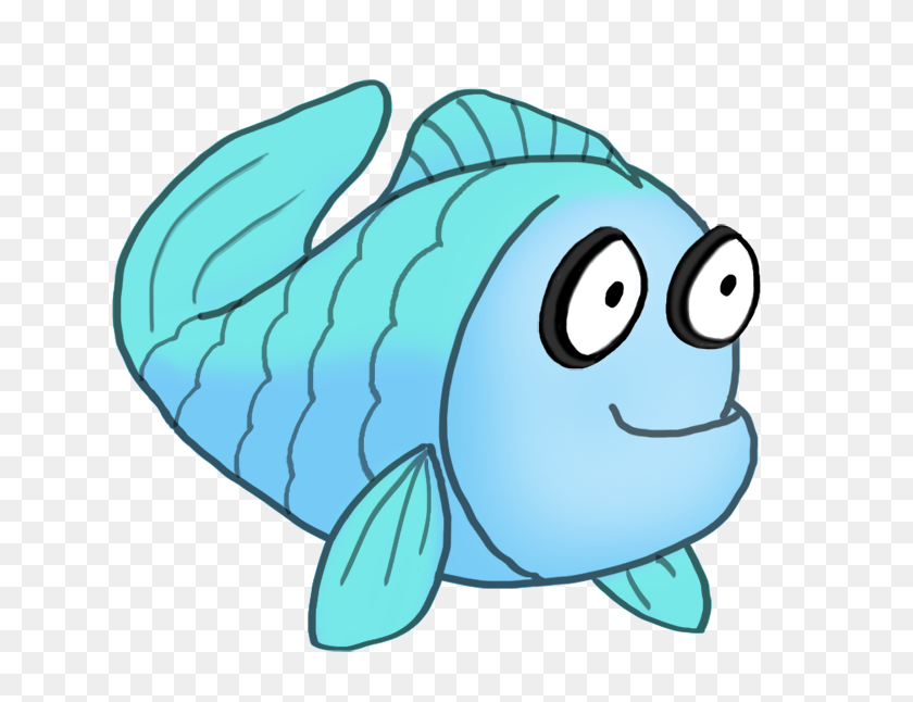 760x586 Cartoon Drawings Of Animals - Cartoon Fish PNG