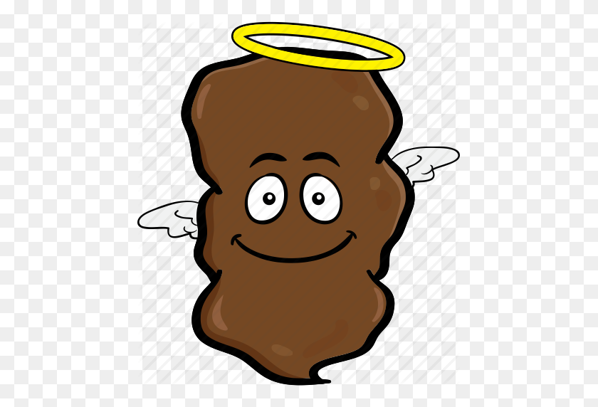453x512 Cartoon, Emoji, Poo, Pooh, Poop, Smiley Icon - Emoji Poop Clipart