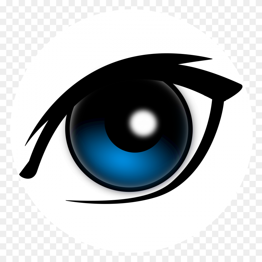 2400x2400 Cartoon Eye Icons Png - Eyeballs PNG