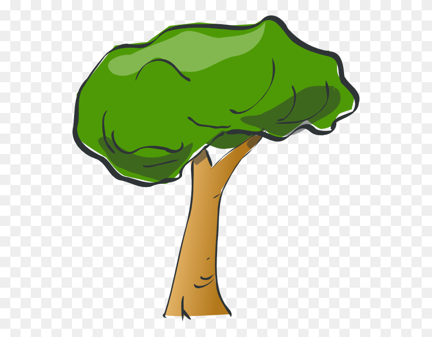 558x596 Cartoon Fig Tree Images Pictures - Fig Clipart