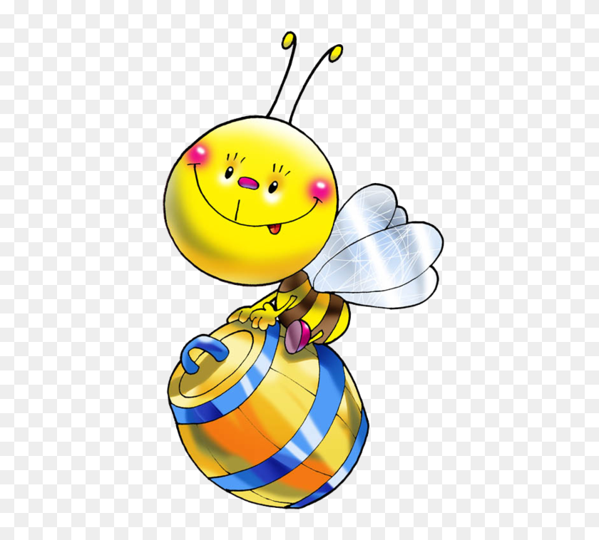 425x698 Cartoon Filii Clipart Line Drawings Bee, Bee - Bee Flying Clipart