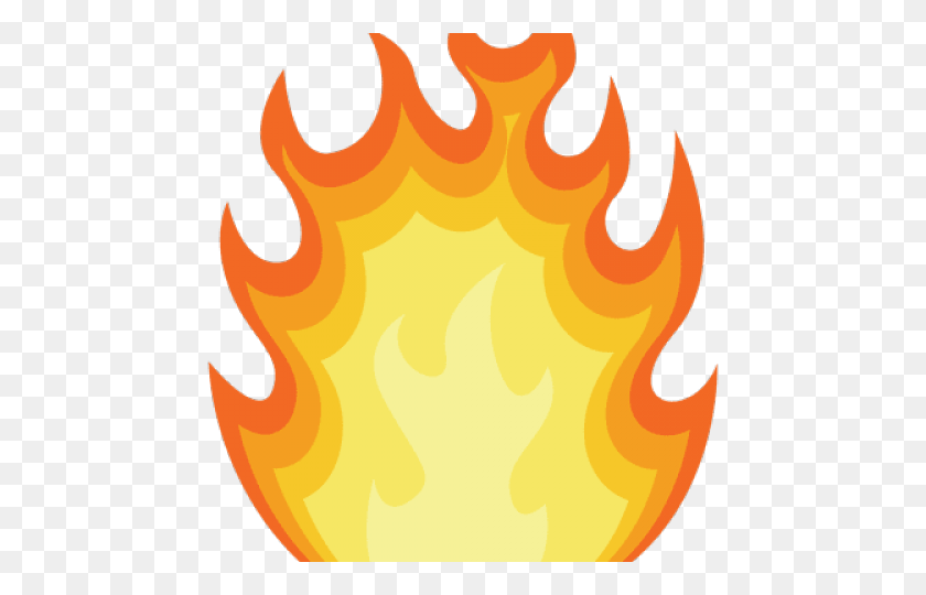 640x480 Cartoon Fire Png - Fire PNG