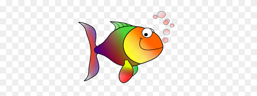 332x254 Cartoon Fish Clip Art - Fish Clipart PNG