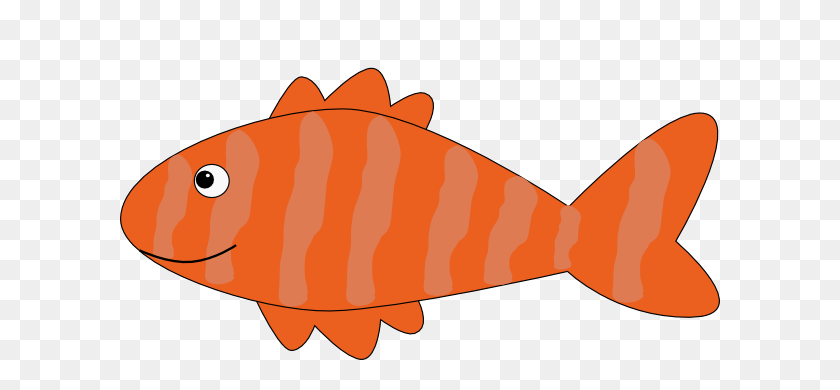 600x330 Cartoon Fish Clip Art - Fish Outline Clipart