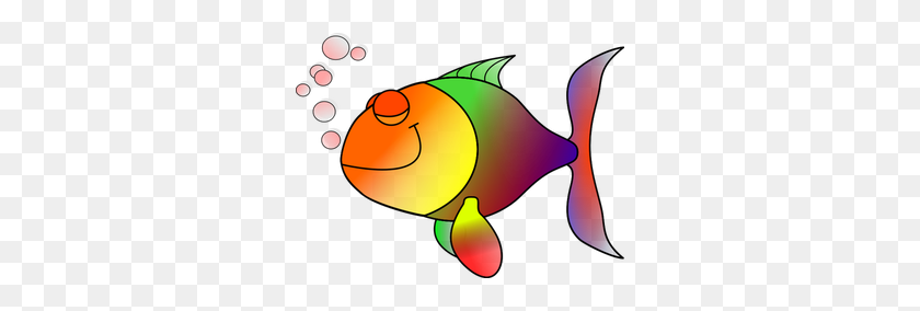 300x224 Cartoon Fish Clip Art Free - Dead Fish Clipart