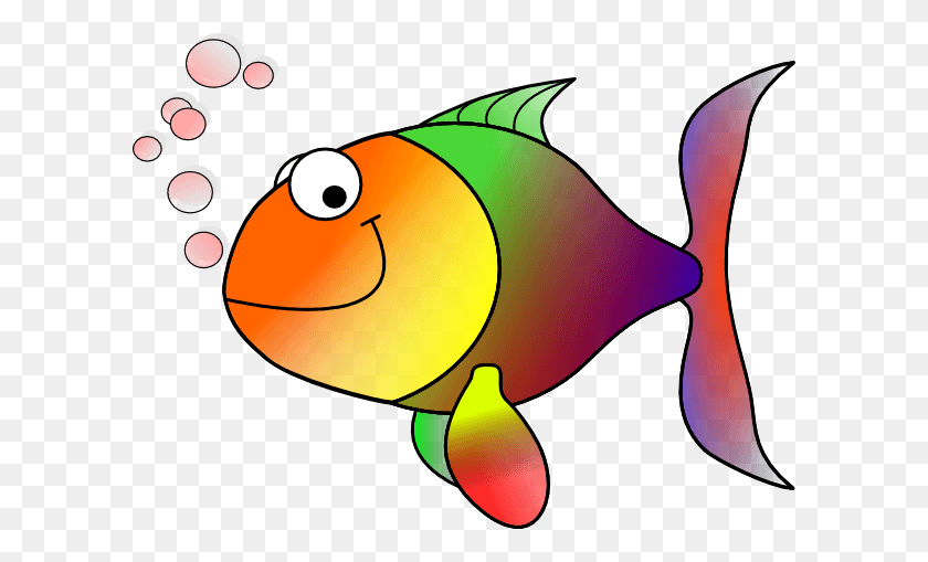600x449 Cartoon Fish Cliparts - Coral Reef Clipart Black And White